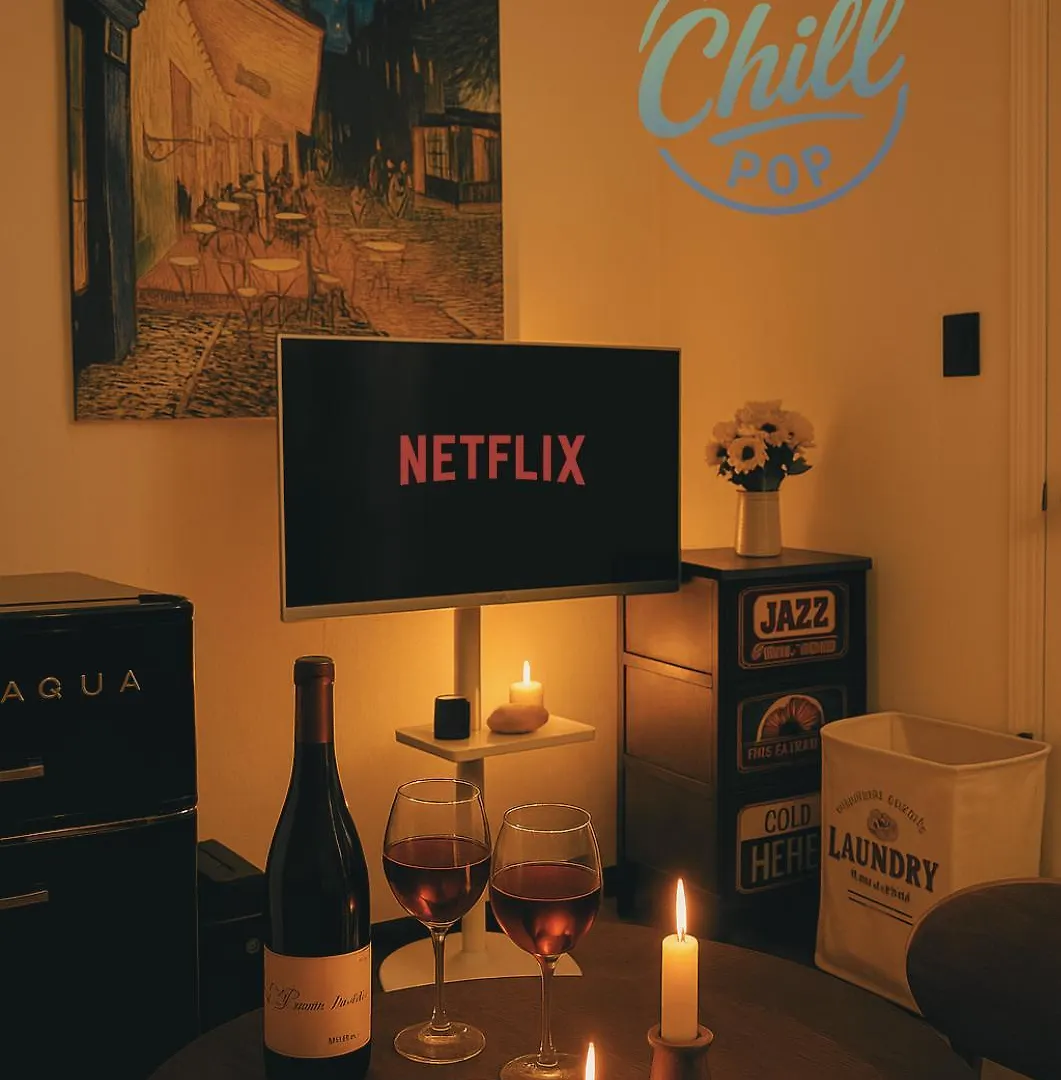 New Open I Hongdae Sinchon I 1F I 4Ppl I Private Chillpopstay Seoul Apartment